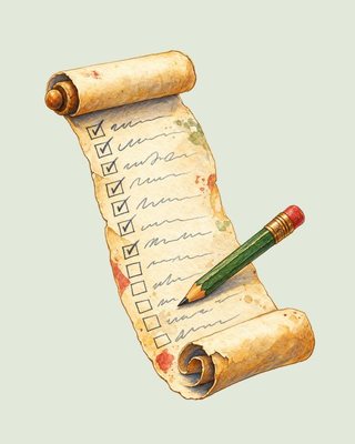Franz' Liste – Notizbuch